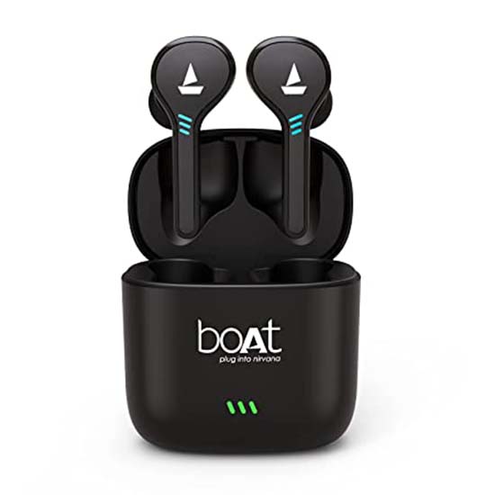 boAt Airdopes 433 Twin Truly Wireless Bluetooth in Ear Earbuds with Mic (Black)