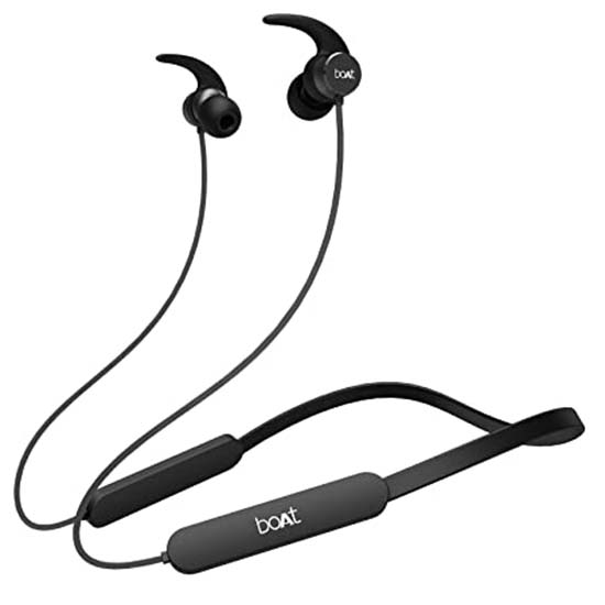 boAt Rockerz 258 Pro in Ear Bluetooth Neckband with Upto 10 Hours Playback, ASAP Charge, IPX5, boAt Signature Sound & Integrated Controls(Active Black)