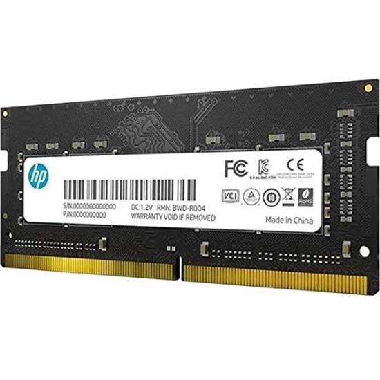 HP S1 DDR4 8GB 2666MHz Laptop Memory SO-DIMM CL19 (7EH98AA), Black
