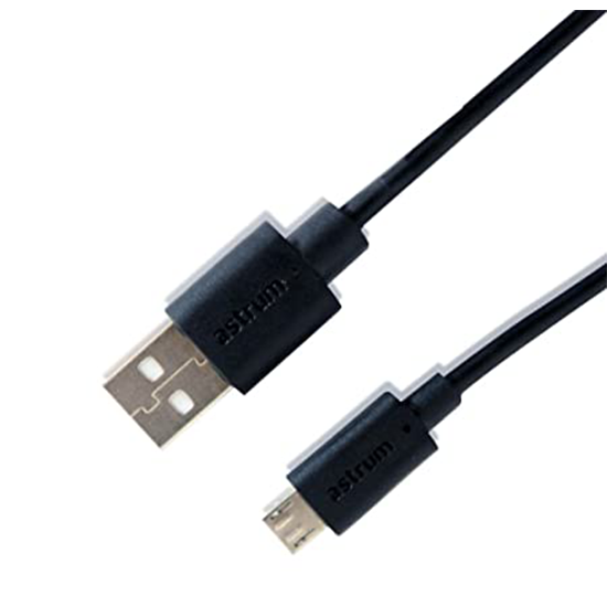 ASTRUM UD115 USB-MICRO USB MALE CABLE 1.5 MTR