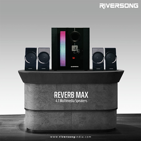 Riversong Reverb Max - 4.1 Multimedia Speaker