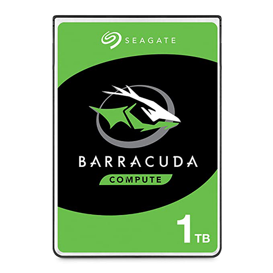 Seagate Barracuda 1 TB Internal Hard Drive HDD 2.5 Inch SATA 6 Gb/s 5400 RPM 128 MB Cache for PC Laptop (ST1000LM048)