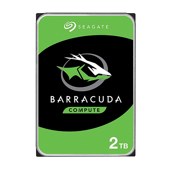 Seagate Barracuda 2 TB Internal Hard Drive HDD – 8.89 cm (3.5 Inch) SATA 6 Gb/s 5400 RPM 256 MB Cache for Computer Desktop PC (ST2000DM005)