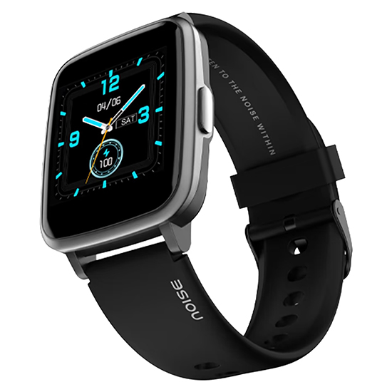 Noise Colorfit Beat Smart Watch (Bluetooth, 35.56mm) (8 Sports Modes, wrb-sw-colorfitbea, Jet Black)