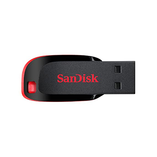 SanDisk CRUZER BLADE 64 GB Pen Drive  (Red, Black)