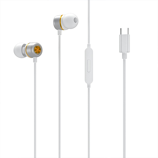 Portronics Conch Beta in-Ear Wired Earphone POR-1071, 1.2m Tangle Free Cable, in-Line Mic, Noise Isolation 3.5mm Aux Port and High Bass, for All Android & iOS Devices