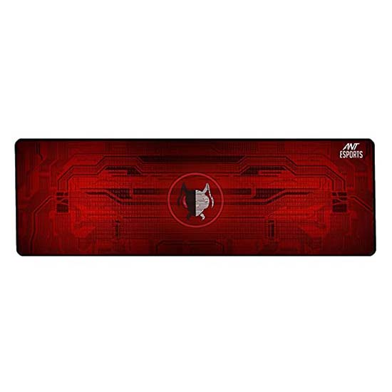 Ant Esports MP300 Large Extended Waterproof Gaming Mousepad (Black and Red)