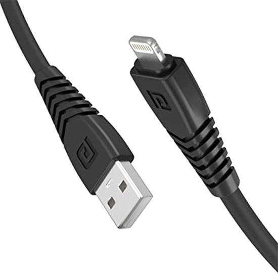 Portronics Konnect Core 8 Pin 1M Cable with Charge & Sync Function