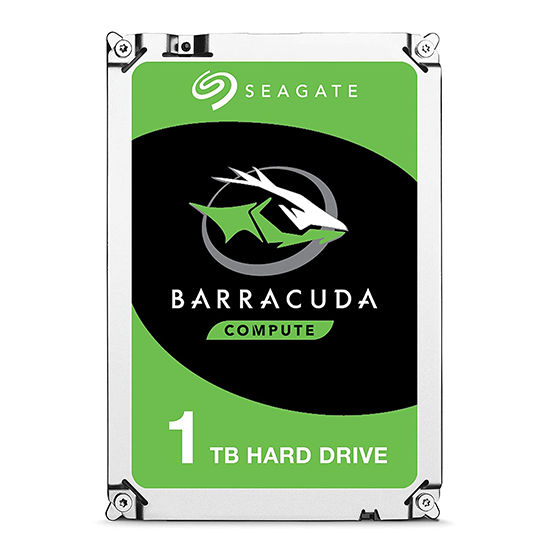 Seagate BarraCuda 1 TB Internal Hard Drive HDD 3.5 Inches (8.8 cm) SATA 6 Gb/s 7200 RPM 64 MB Cache for Computer Desktop PC (ST1000DM010)