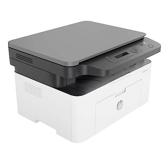 HP Laserjet 136a Laser Monochrome Print, Scan, Copy   with USB Connectivity, Compact Design, Fast Printing