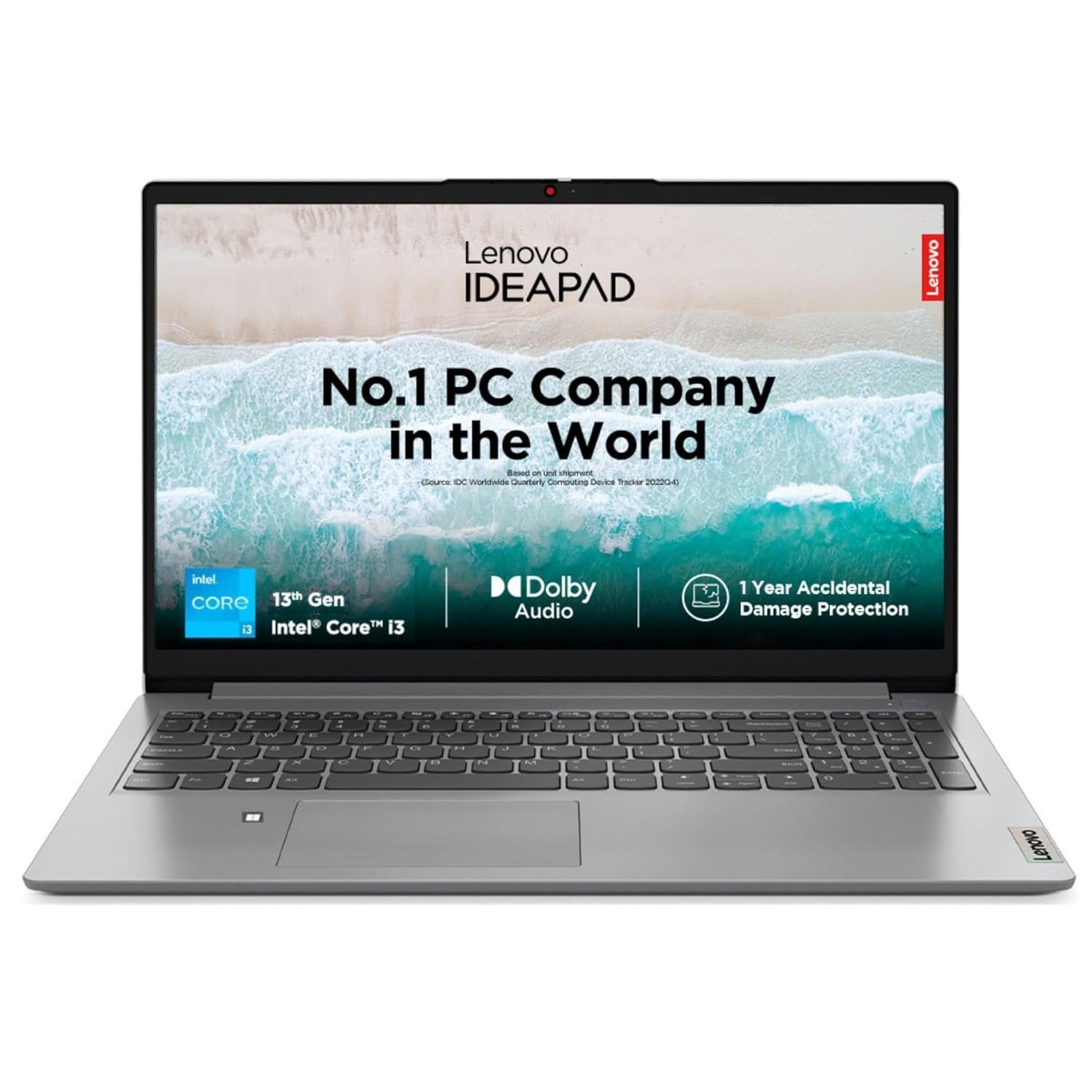 Lenovo IdeaPad 1 Intel Core i3-1315U 15.6 inch (38.5cm) FHD Laptop (8GB RAM/512GB SSD