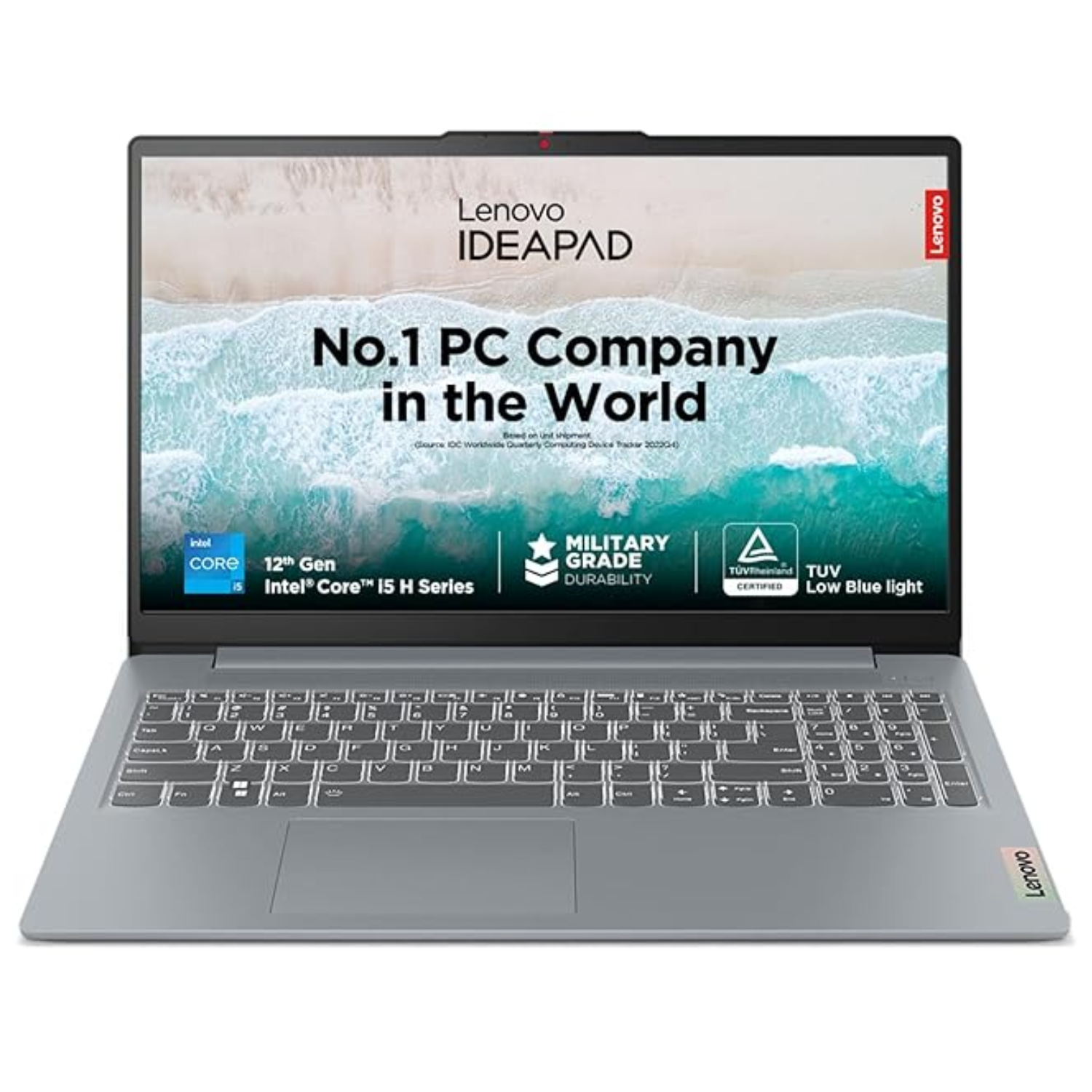 Lenovo IdeaPad Slim 3, 12th Gen Intel Core i5-12450H (16GB LPDDR5, 512GB SSD), Anti-glare, FHD 15.6"(39.6cm)